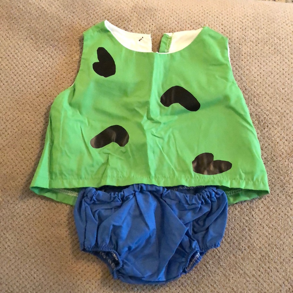 Toddler girls Pebbles costume